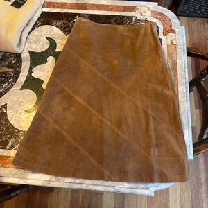 Vintage suede skirt Size M/L